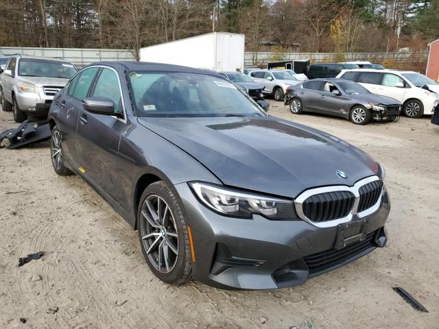 3MW5R7J01L8B12624 - 2020 BMW 330XI GRAY photo 1