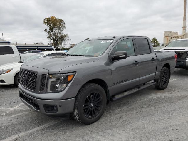 1N6AA1E55KN532195 - 2019 NISSAN TITAN SV GRAY photo 2