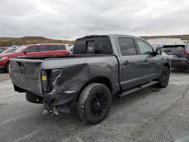 1N6AA1E55KN532195 - 2019 NISSAN TITAN SV GRAY photo 4