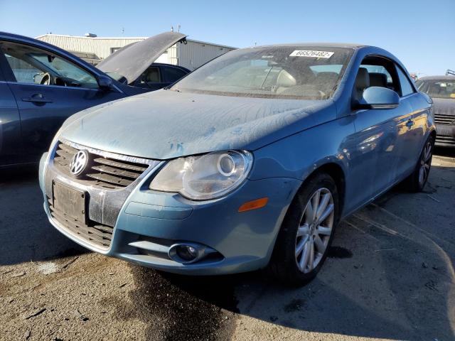 WVWFA71FX7V018313 - 2007 VOLKSWAGEN EOS BLUE photo 1