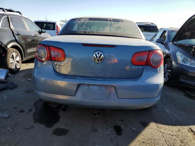 WVWFA71FX7V018313 - 2007 VOLKSWAGEN EOS BLUE photo 6