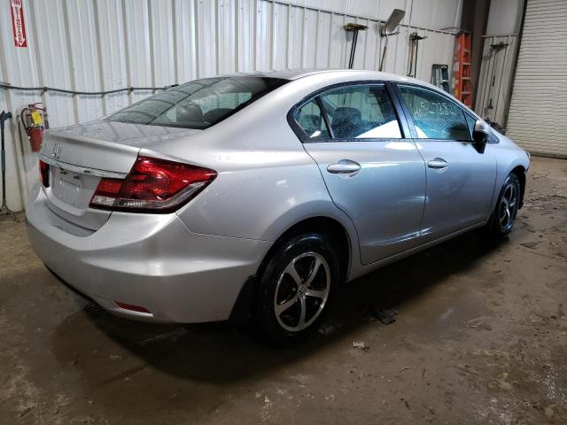 19XFB2F73FE217305 - 2015 HONDA CIVIC SE SILVER photo 4