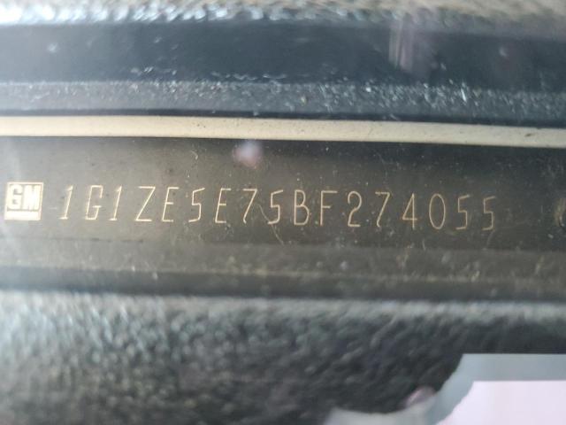 1G1ZE5E75BF274055 - 2011 CHEVROLET MALIBU LTZ თეთრი ფოტო 10