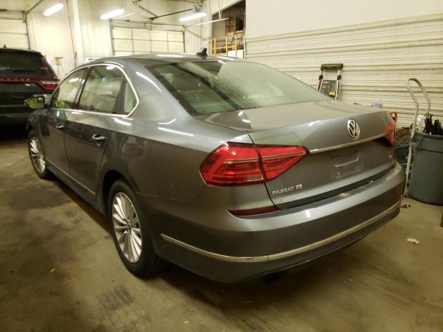 1VWBS7A37GC051621 - 2016 VOLKSWAGEN PASSAT SE GRAY photo 3