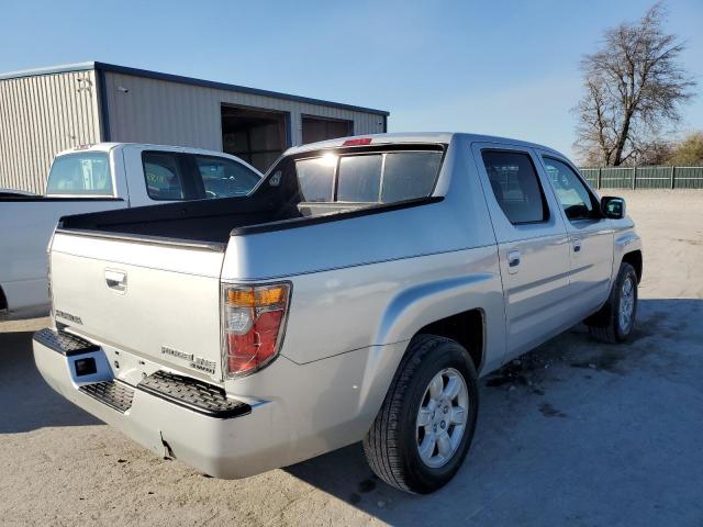 2HJYK16446H532896 - 2006 HONDA RIDGELINE SILVER photo 4