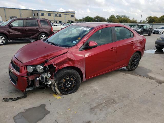 1G1JA5SH5E4214895 - 2014 CHEVROLET SONIC LS RED photo 1