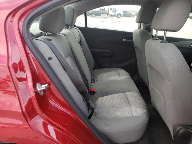 1G1JA5SH5E4214895 - 2014 CHEVROLET SONIC LS RED photo 10