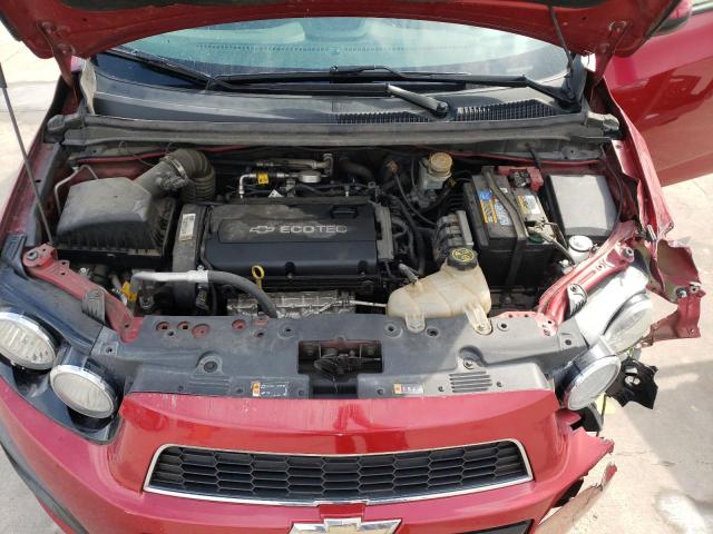 1G1JA5SH5E4214895 - 2014 CHEVROLET SONIC LS RED photo 11