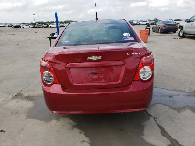 1G1JA5SH5E4214895 - 2014 CHEVROLET SONIC LS RED photo 6