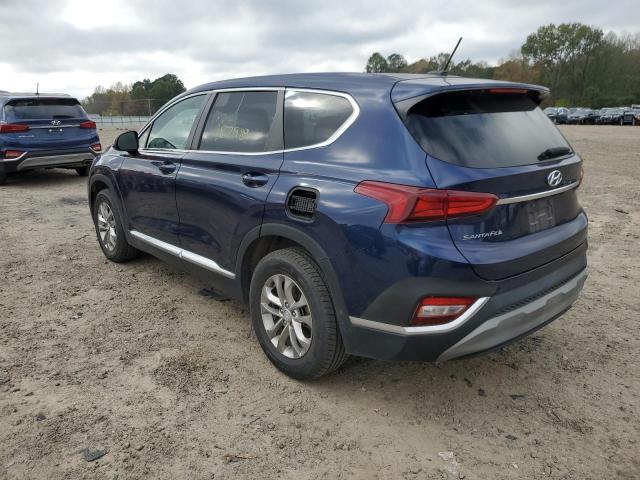 5NMS23AD5KH023895 - 2019 HYUNDAI SANTA FE S BLUE photo 3