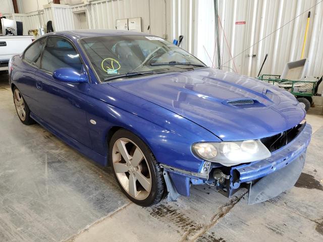 6G2VX12U56L548758 - 2006 PONTIAC GTO BLUE photo 1