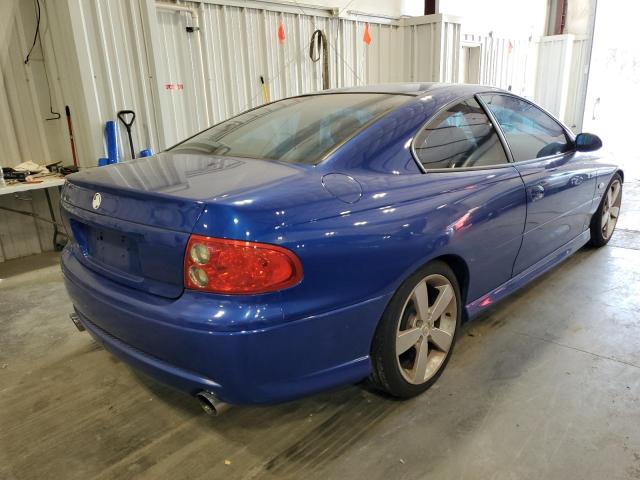 6G2VX12U56L548758 - 2006 PONTIAC GTO BLUE photo 4