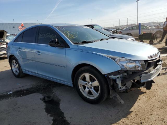 1G1PF5S98B7144100 - 2011 CHEVROLET CRUZE LT BLUE photo 1