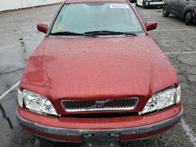 YV1VS2558YF467668 - 2000 VOLVO S40 RED photo 7