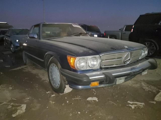 WDBBA48D0HA061647 - 1987 MERCEDES-BENZ 560 SL BLUE photo 1