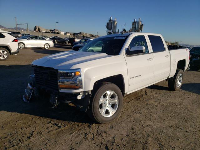 3GCUKREC6JG613739 - 2018 CHEVROLET SILVER1500 WHITE photo 2