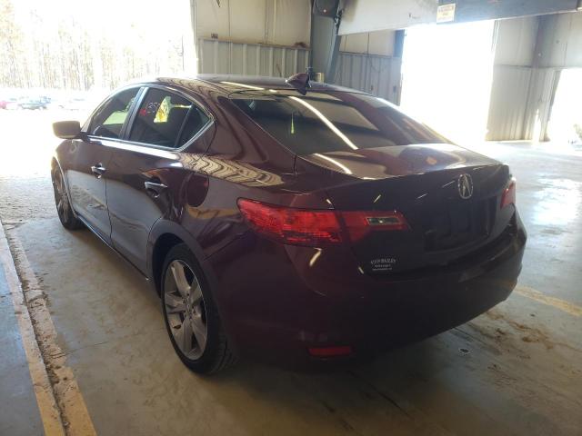 19VDE1F71FE004337 - 2015 ACURA ILX 20 TEC MAROON photo 3