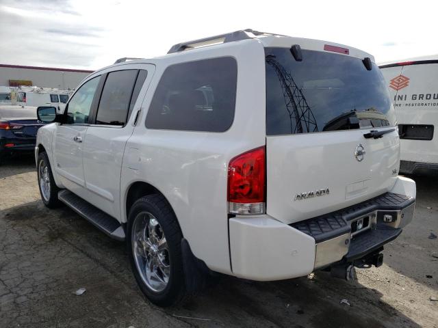 5N1AA08B15N736605 - 2005 NISSAN ARMADA SE WHITE photo 3