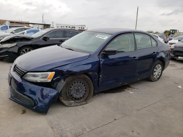 3VW2K7AJ8CM357105 - 2012 VOLKSWAGEN JETTA BASE 蓝色 照片 1