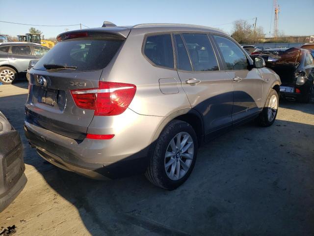 5UXWX9C32H0W75309 - 2017 BMW X3 XDRIVE2 GRAY photo 4