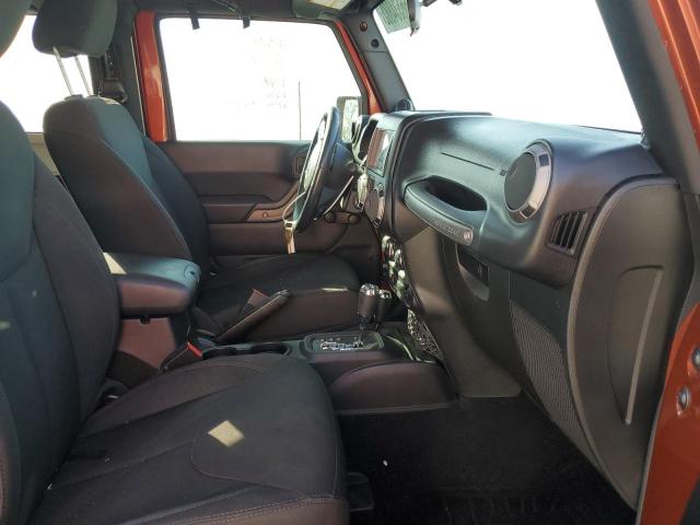 1C4AJWAG9EL279177 - 2014 JEEP WRANGLER S ORANGE photo 5