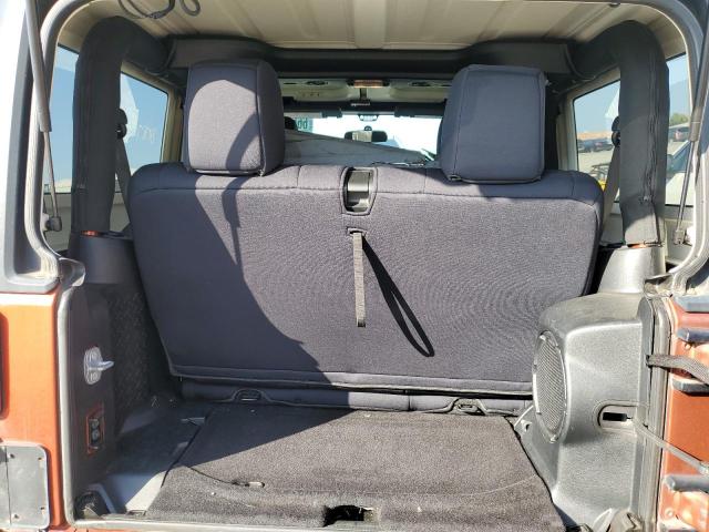 1C4AJWAG9EL279177 - 2014 JEEP WRANGLER S ORANGE photo 9