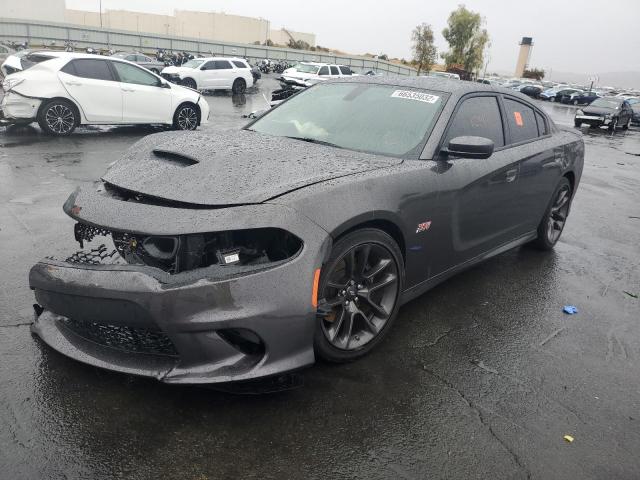 2C3CDXGJ6NH107022 - 2022 DODGE CHARGER SC GRAY photo 2