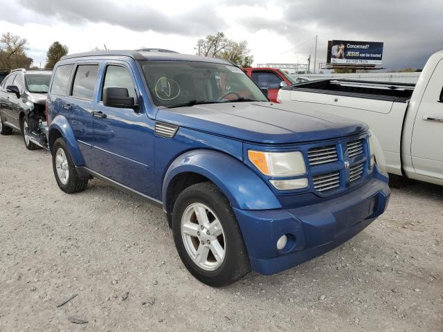 1D4PU5GK8AW121416 - 2010 DODGE NITRO SXT BLUE photo 1