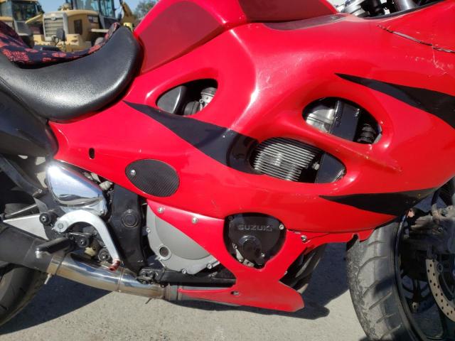 JS1GN79A252101759 - 2005 SUZUKI GSX600 F RED photo 7