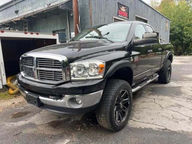 3D7KS28A18G132662 - 2008 DODGE RAM 2500 S BLACK photo 1