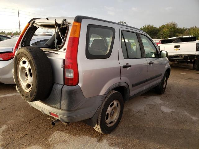 JHLRD78404C044910 - 2004 HONDA CR-V LX SILVER photo 4