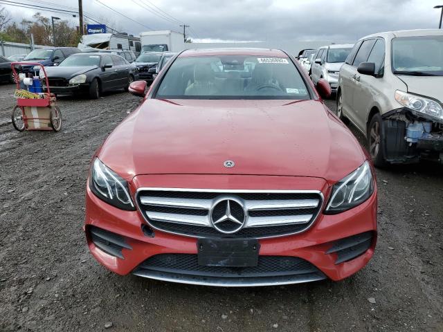 WDDZF4KB0JA449627 - 2018 MERCEDES-BENZ E 300 4MAT RED photo 5