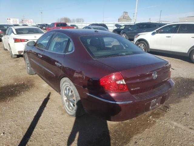 2G4WJ582361307018 - 2006 BUICK ALLURE CXL MAROON photo 3