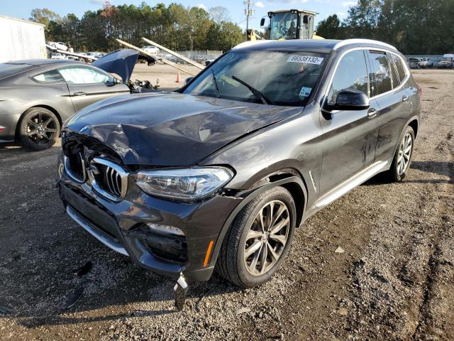 5UXTR7C54KLR49408 - 2019 BMW X3 SDRIVE3 Графитовый фото 2