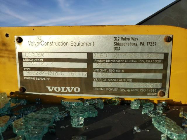 GE0110SSEB164J058 - 2013 VOLVO SKID STEER YELLOW photo 10