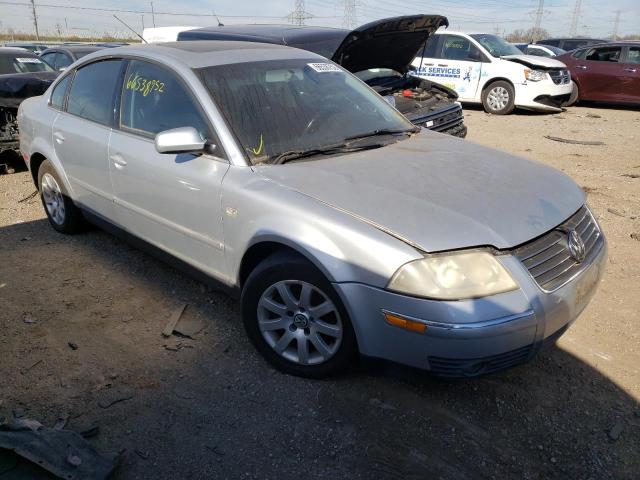 WVWPD63B81P194322 - 2001 VOLKSWAGEN PASSAT GLS SILVER photo 1