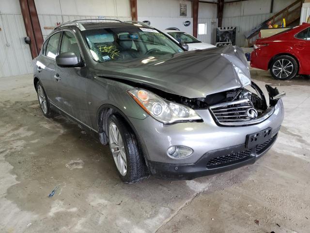 JN1BJ0HR1EM191875 - 2014 INFINITI QX50 GRAY photo 1