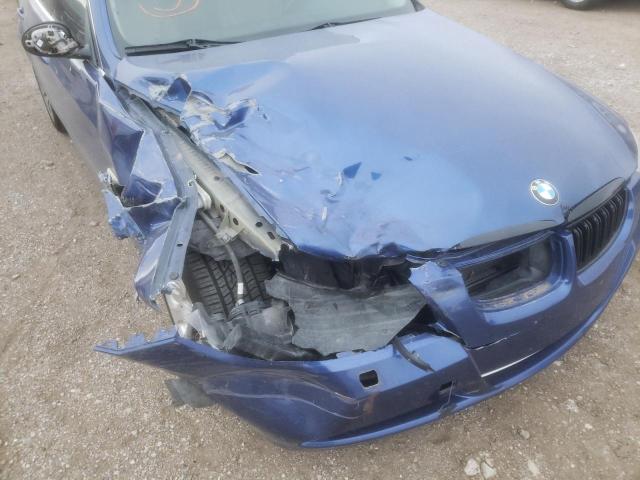 WBAVD53558A283495 - 2008 BMW 335 XI BLUE photo 9