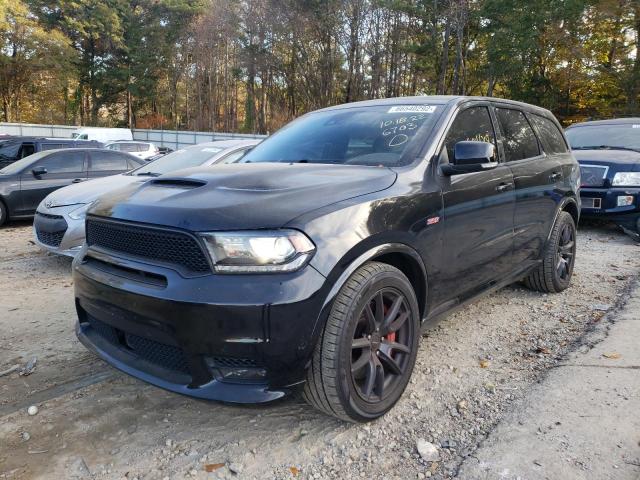 1C4SDJGJ9JC226703 - 2018 DODGE DURANGO SR BLACK photo 2