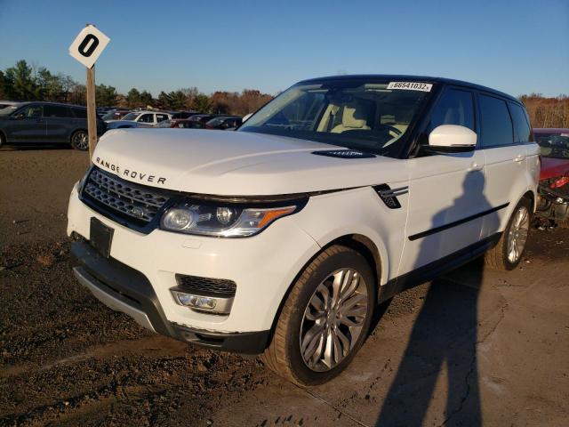 SALWR2WF0EA352786 - 2014 LAND ROVER RANGE ROVE WHITE photo 2