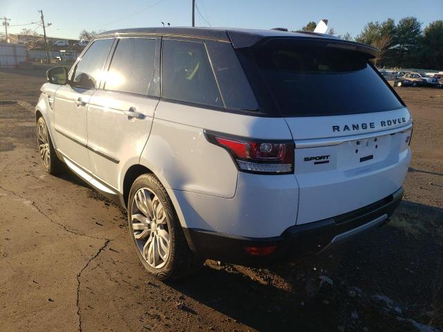 SALWR2WF0EA352786 - 2014 LAND ROVER RANGE ROVE WHITE photo 3