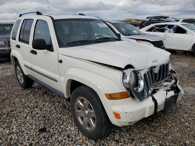 1J8GL58K55W532740 - 2005 JEEP LIBERTY LI WHITE photo 1