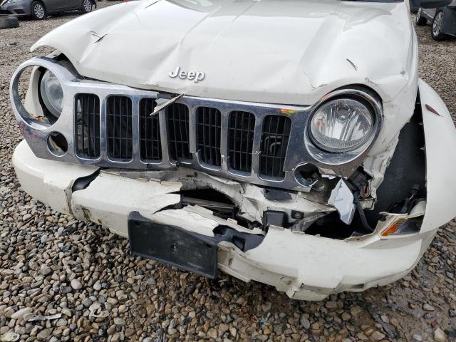 1J8GL58K55W532740 - 2005 JEEP LIBERTY LI WHITE photo 9