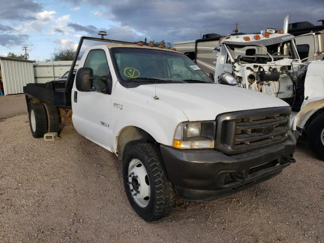 1FDXF46P24ED47584 - 2004 FORD F550 WHITE photo 1