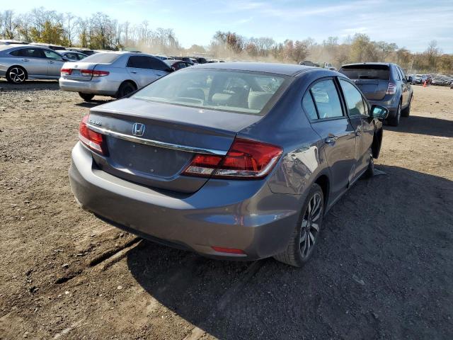 19XFB2F99EE259381 - 2014 HONDA CIVIC EXL 灰色 照片 4