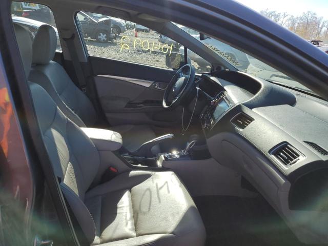 19XFB2F99EE259381 - 2014 HONDA CIVIC EXL 灰色 照片 5