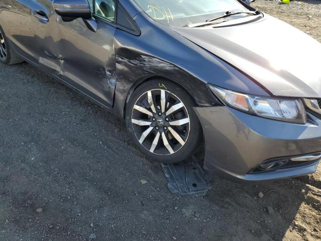19XFB2F99EE259381 - 2014 HONDA CIVIC EXL 灰色 照片 9