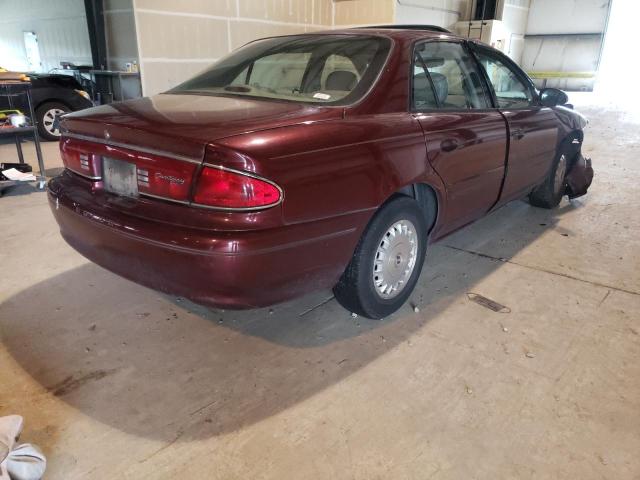 2G4WY55J9Y1288047 - 2000 BUICK CENTURY BURGUNDY photo 4