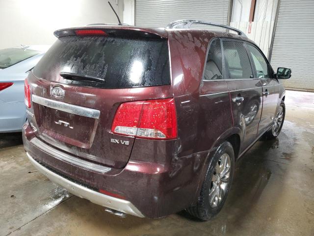 5XYKWDA25DG351968 - 2013 KIA SORENTO SX BURGUNDY photo 4