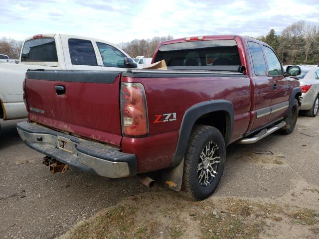 1GCEK19Z66Z273097 - 2006 CHEVROLET 1500 MAROON photo 4